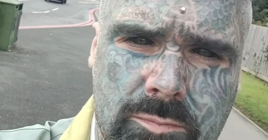 Britain’s Most Tattooed Man’ Shares What He Looked Like Without Ink, And You Better Sit Down