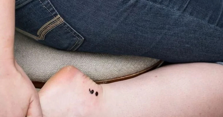 If You See Someone With a Semicolon Tattoo, Here’s Why It’s So Important