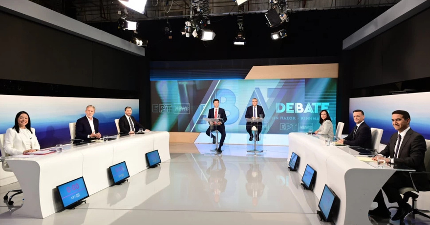 Debate ΠΑΣΟΚ: Με σχέδιο ο Ανδρουλάκης, ηγετική η Διαμαντοπούλου, «φρέσκος» ο Δούκας