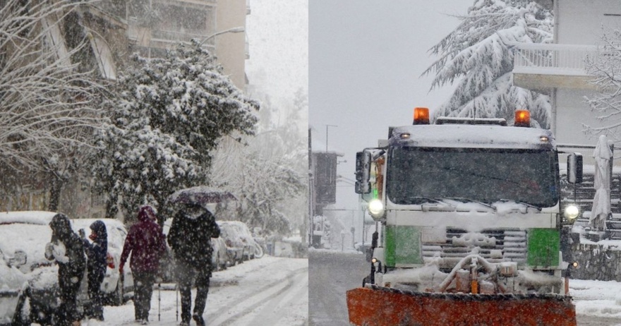 Μόλις Ξεκίνησε το Πυκνό Χιόνι στην Χώρα μας: Δεiτε Τώρα Ιίνe εικόνα που Χιονίζει