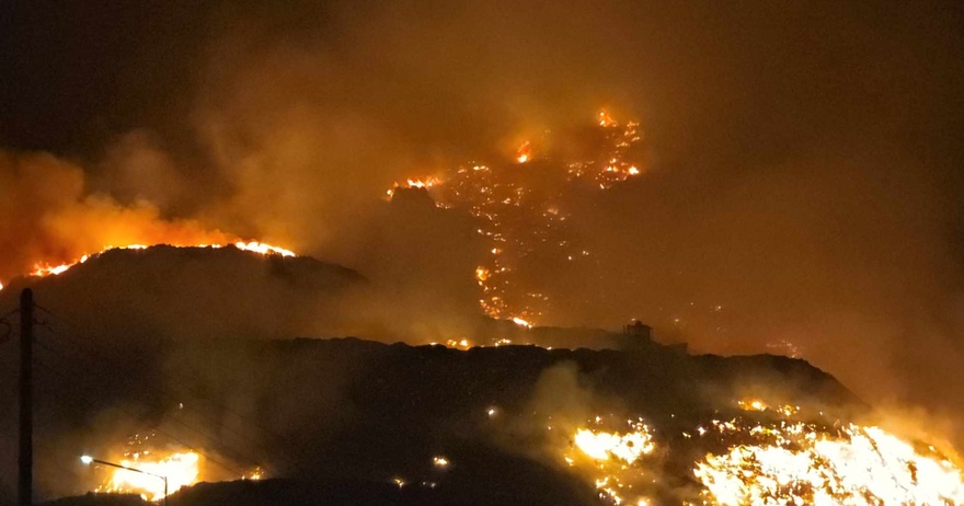 Νέα μεγάλη φωτιά στην χώρα μας – Συναγερμός στην Πυροσβεστική