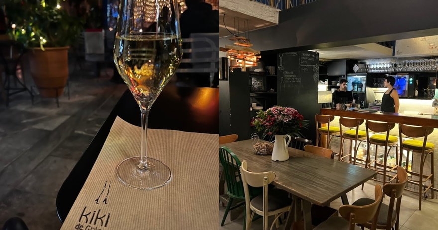 Kiki de Grèce: Ένα κομψό wine bar στο Κολωνάκι